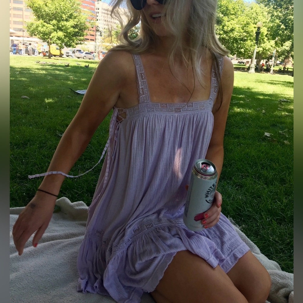 Free People Lilac Slip